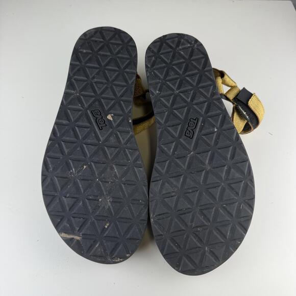 Teva Women's Size 9 Universal Platform Gold Black Sandals Walking Outdoors - Picture 8 of 8